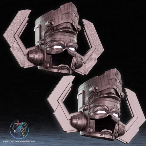 Galactus Movie Helmet 3D Printer STL File - Image 2