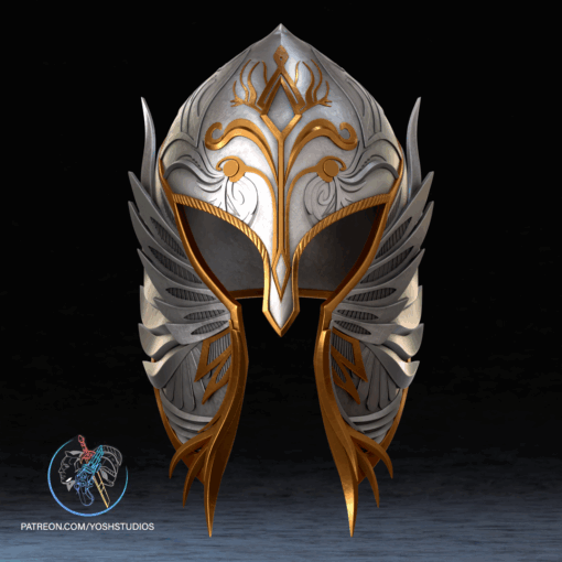 Mithril Oblivion Helmet 3D Printer File STL