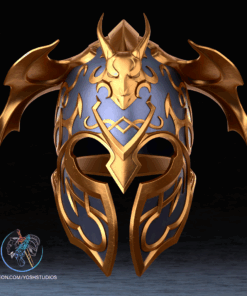 Akatosh Oblivion Helmet 3D Printer File STL