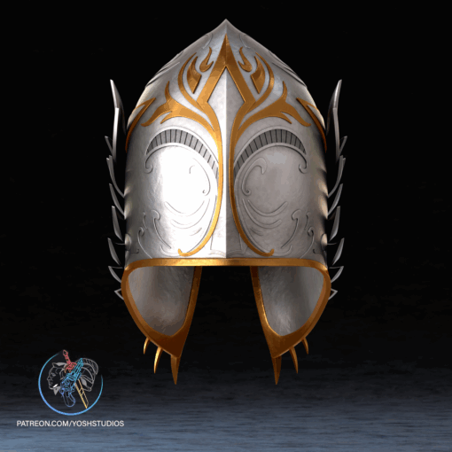 Mithril Oblivion Helmet 3D Printer File STL - Image 4