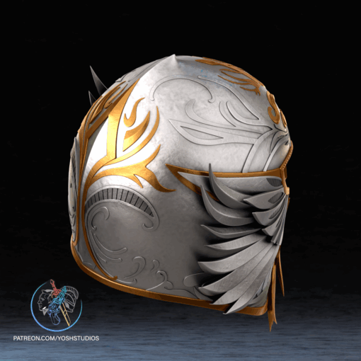 Mithril Oblivion Helmet 3D Printer File STL - Image 5