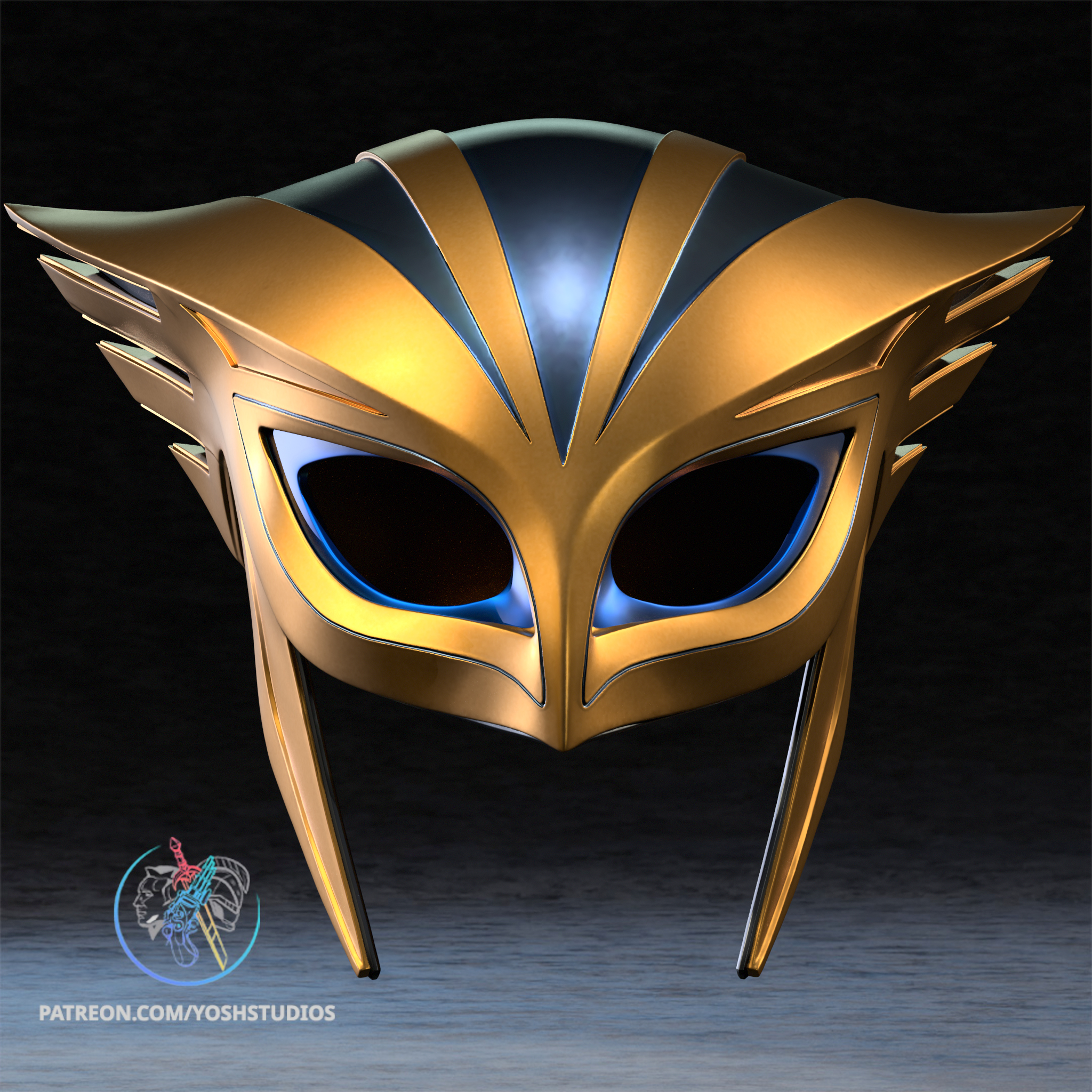 Hawk Helmet 3D Printer STL File
