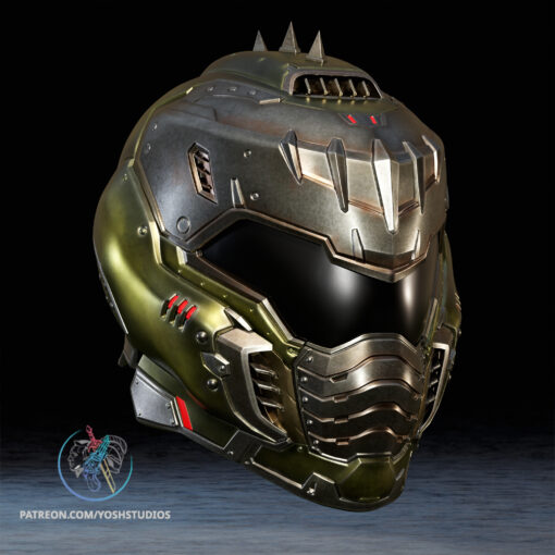 Dark Ages Helmet 3D Printer STL File - Image 2