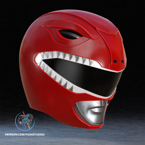 OG Red Helmet 3D Printer File STL - Image 2