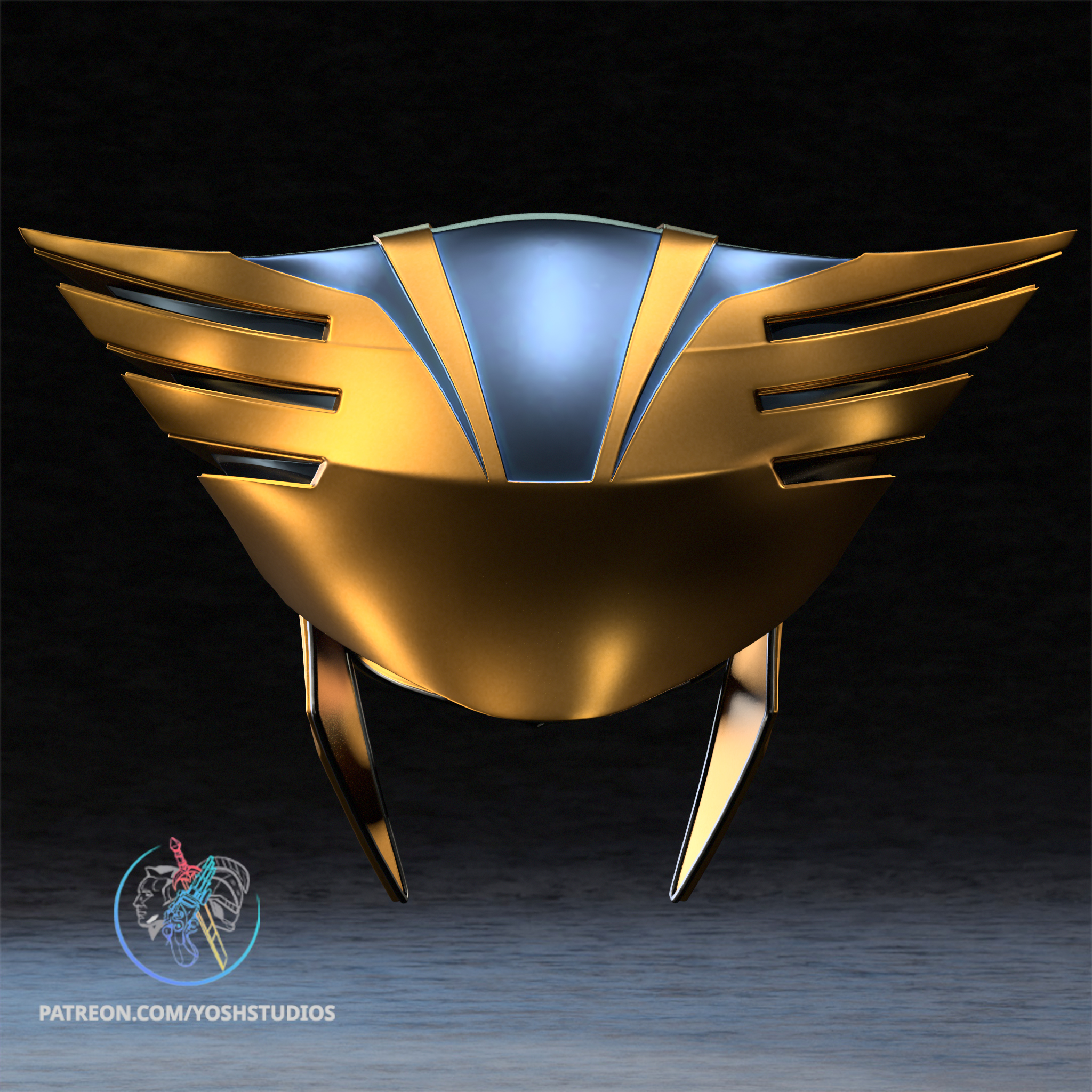 Hawk Helmet 3D Printer STL File - Image 6