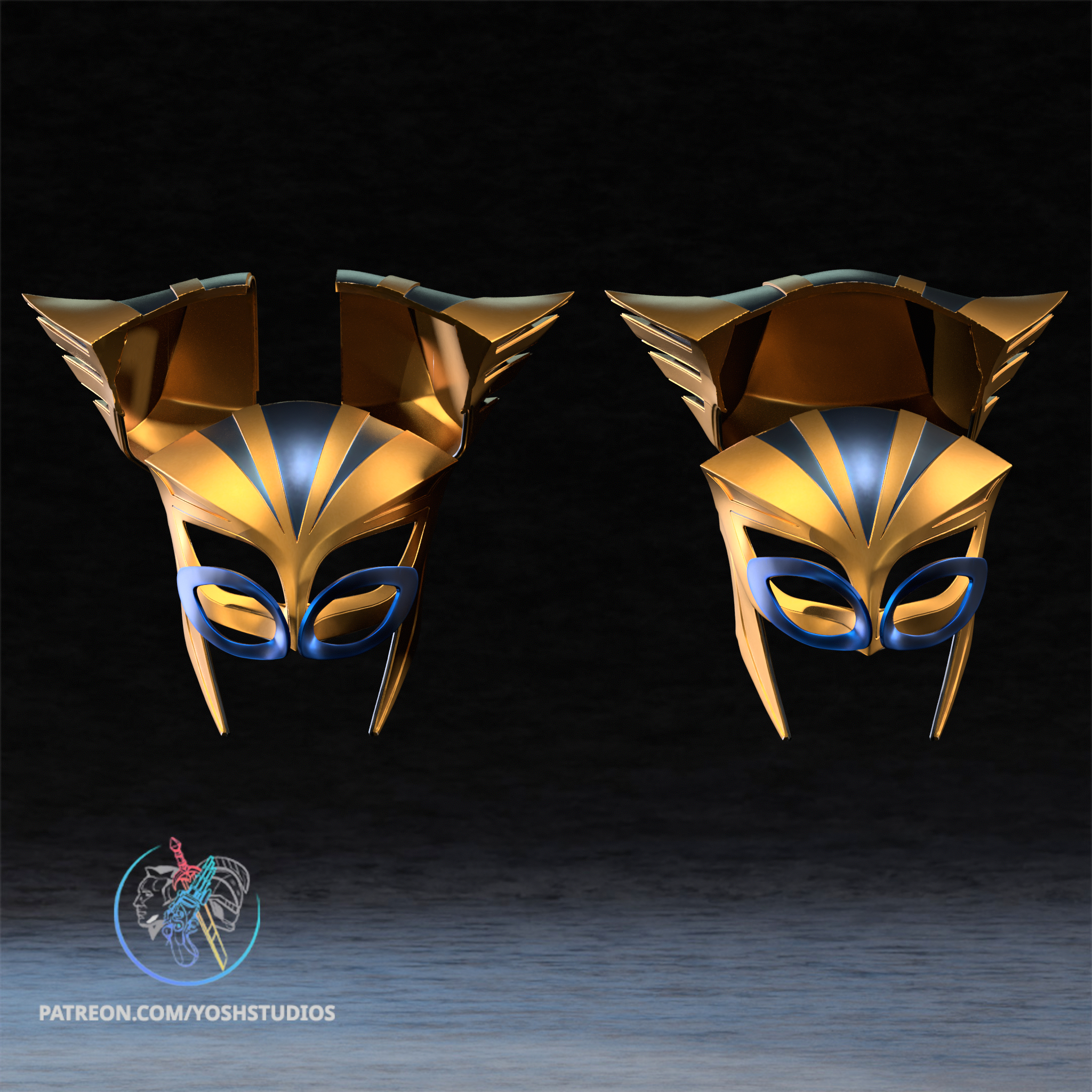 Hawk Helmet 3D Printer STL File - Image 2