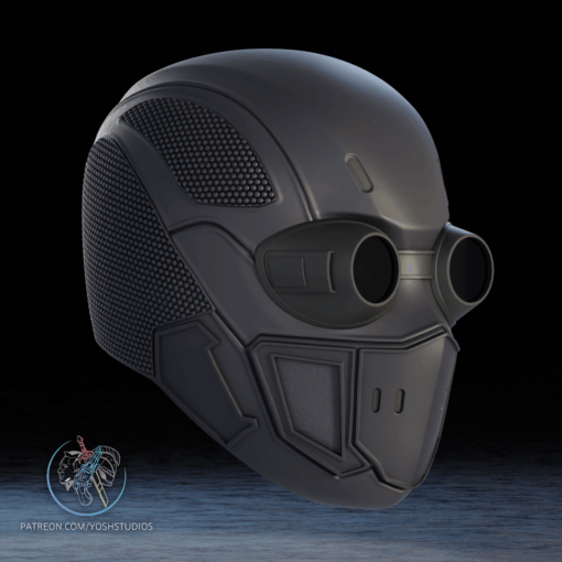 Ultra Man Helmet 3D Printer STL File - Image 3