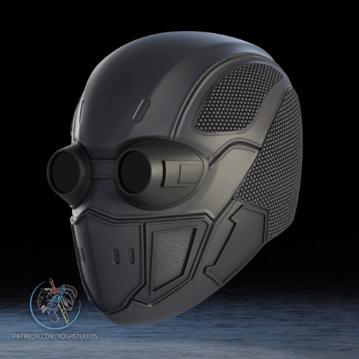 Ultra Man Helmet 3D Printer STL File - Image 2