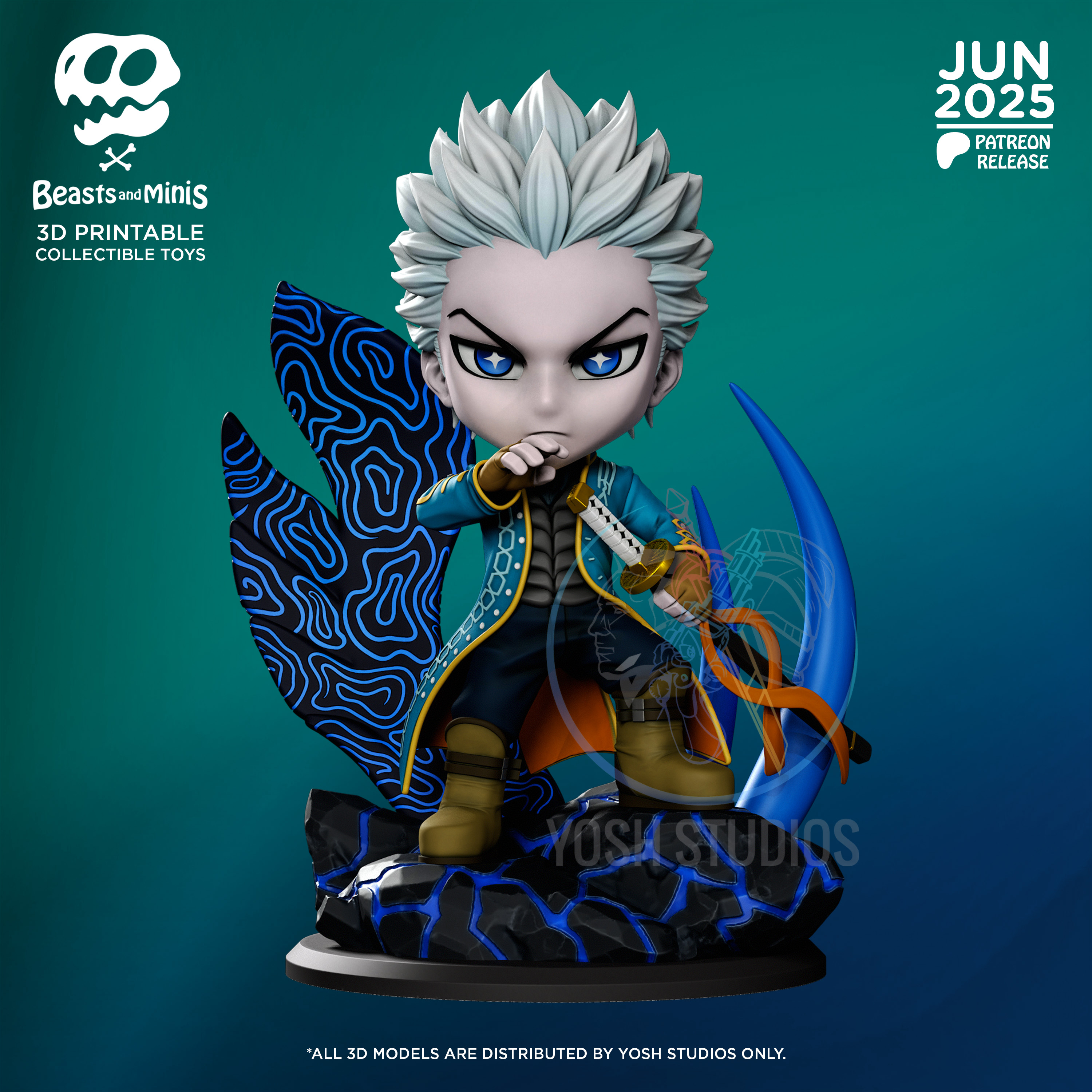 Virgil DMC Mini 3D Printer STL File