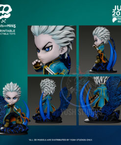 Alternative view of Virgil DMC Mini 3D Printer STL File