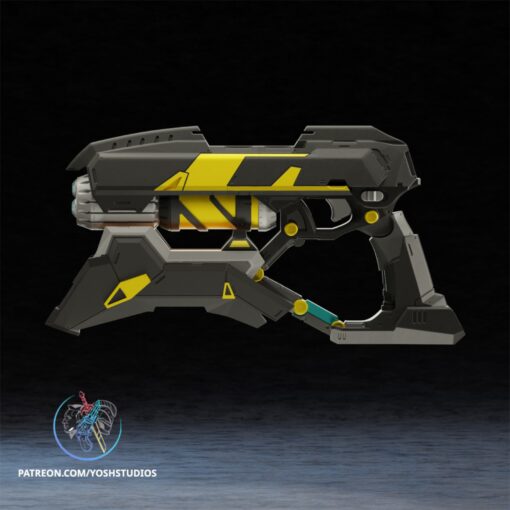 Star Lord Rivals Gun 3D Printer File STL - Image 2