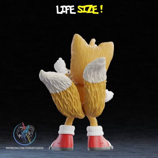 Life Size Tails 3D Printer File STL - Image 5