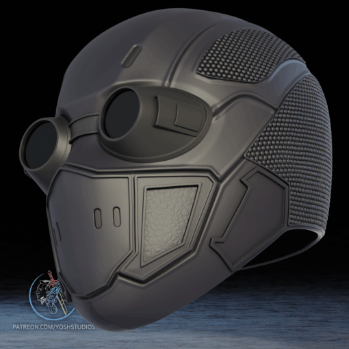 Ultra Man Helmet 3D Printer STL File - Image 4
