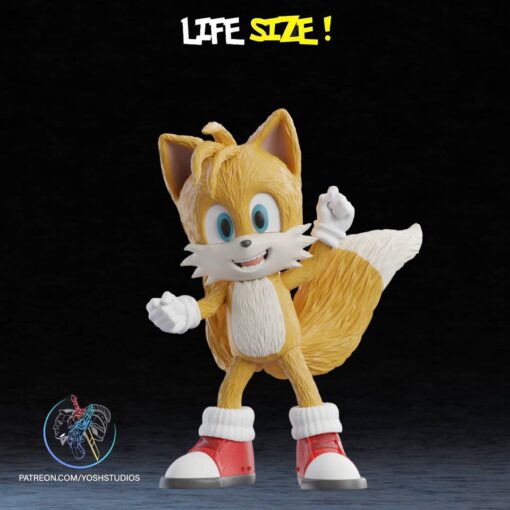 Life Size Tails 3D Printer File STL
