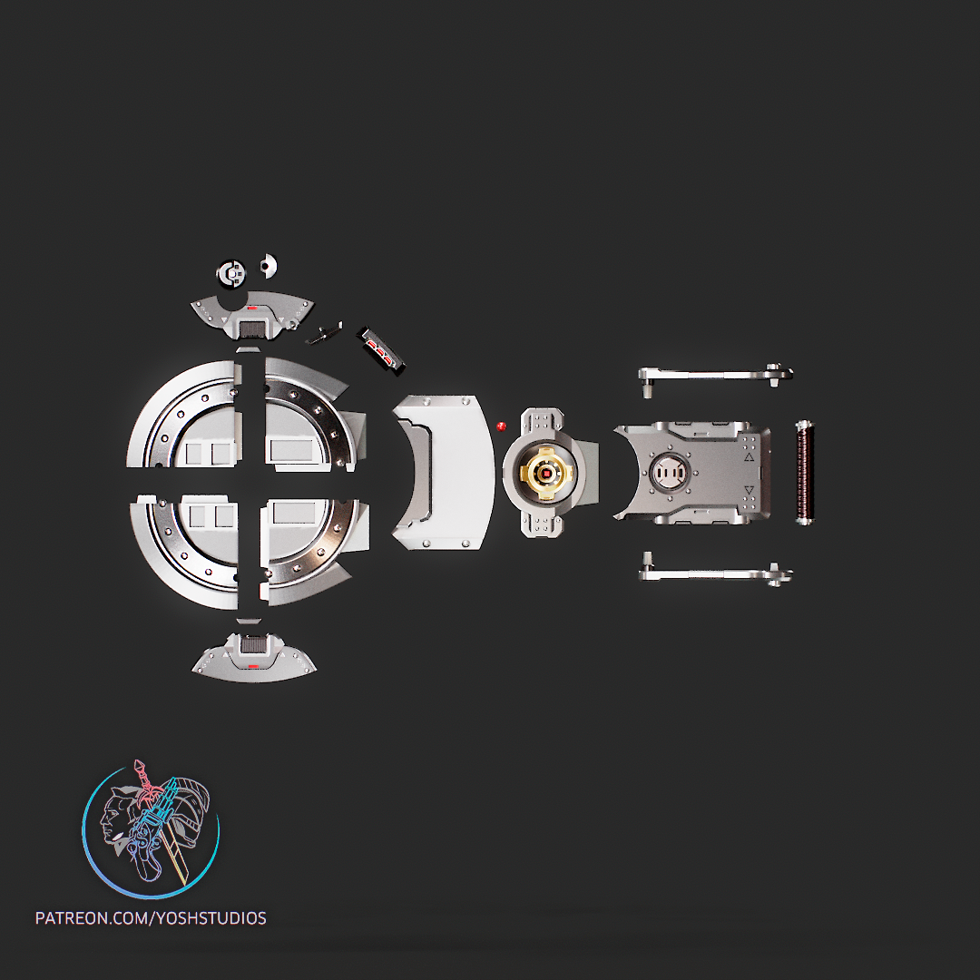 Dark Ages Shield 3D Printer File STL - Image 10