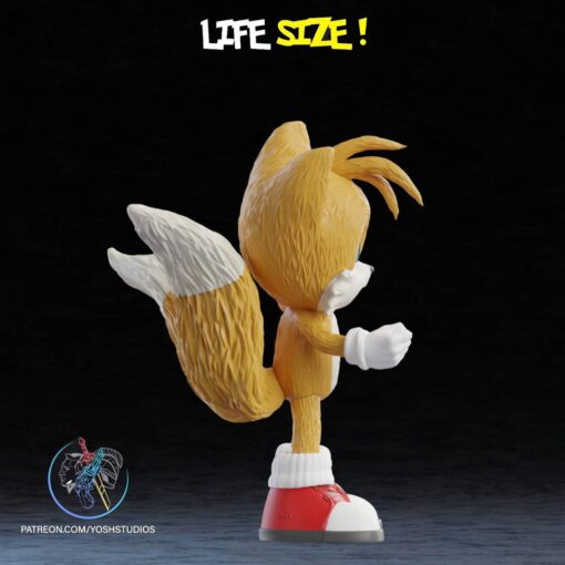 Life Size Tails 3D Printer File STL - Image 4