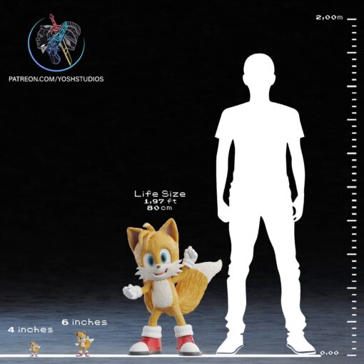 Life Size Tails 3D Printer File STL - Image 2