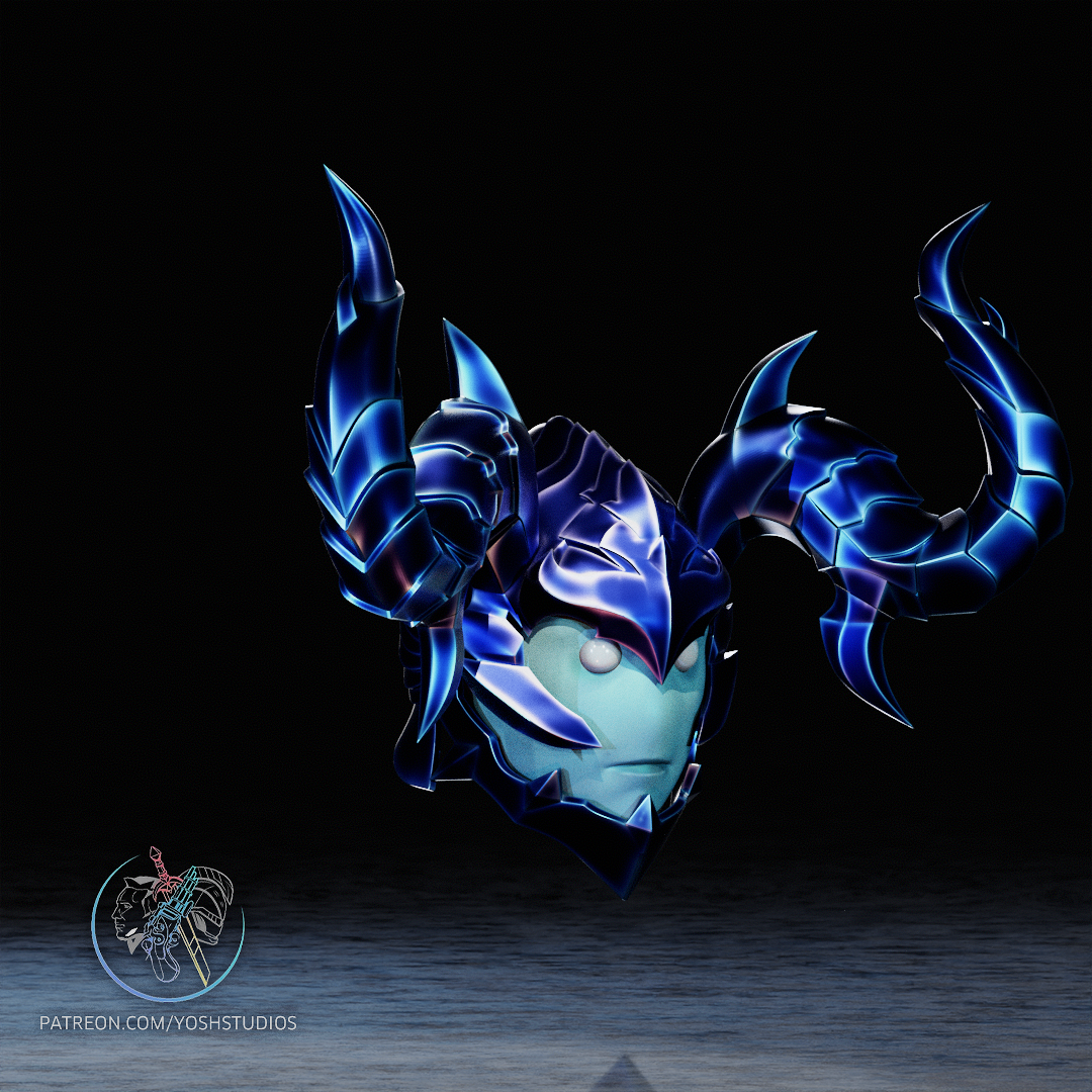 Iron Game Helmet 3D Printer STL File - Image 4