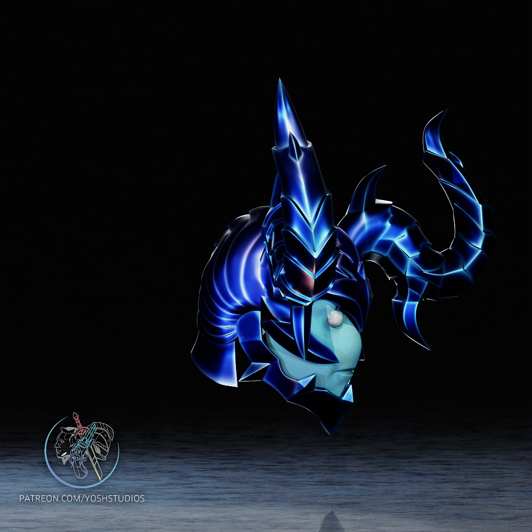 Iron Game Helmet 3D Printer STL File - Image 5