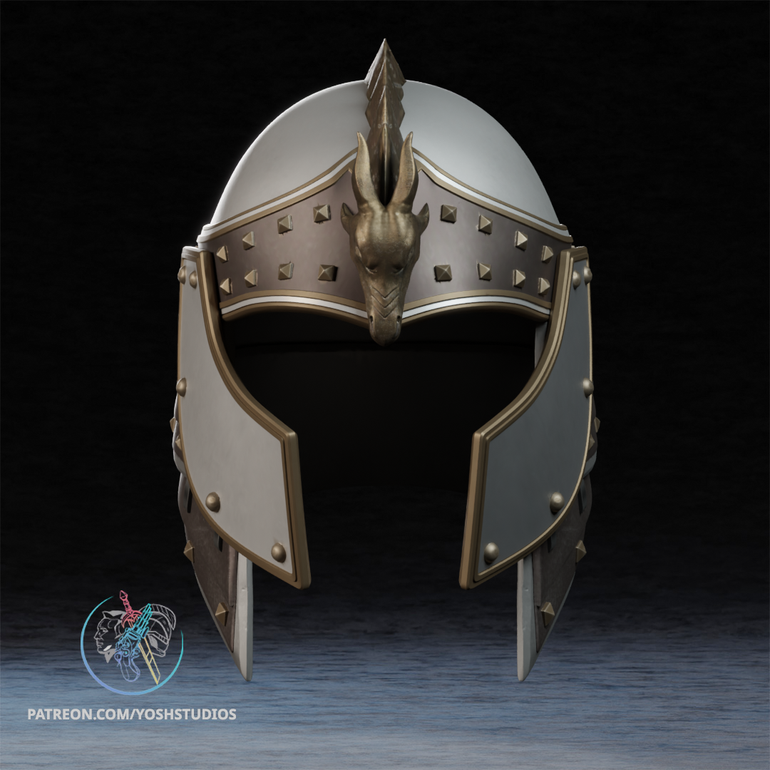 Blades Helmet 3D Printer STL File