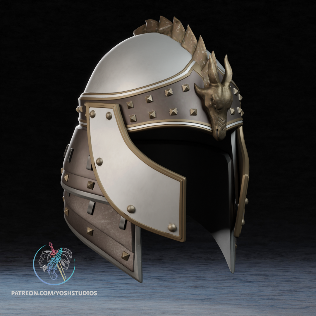 Blades Helmet 3D Printer STL File - Image 2