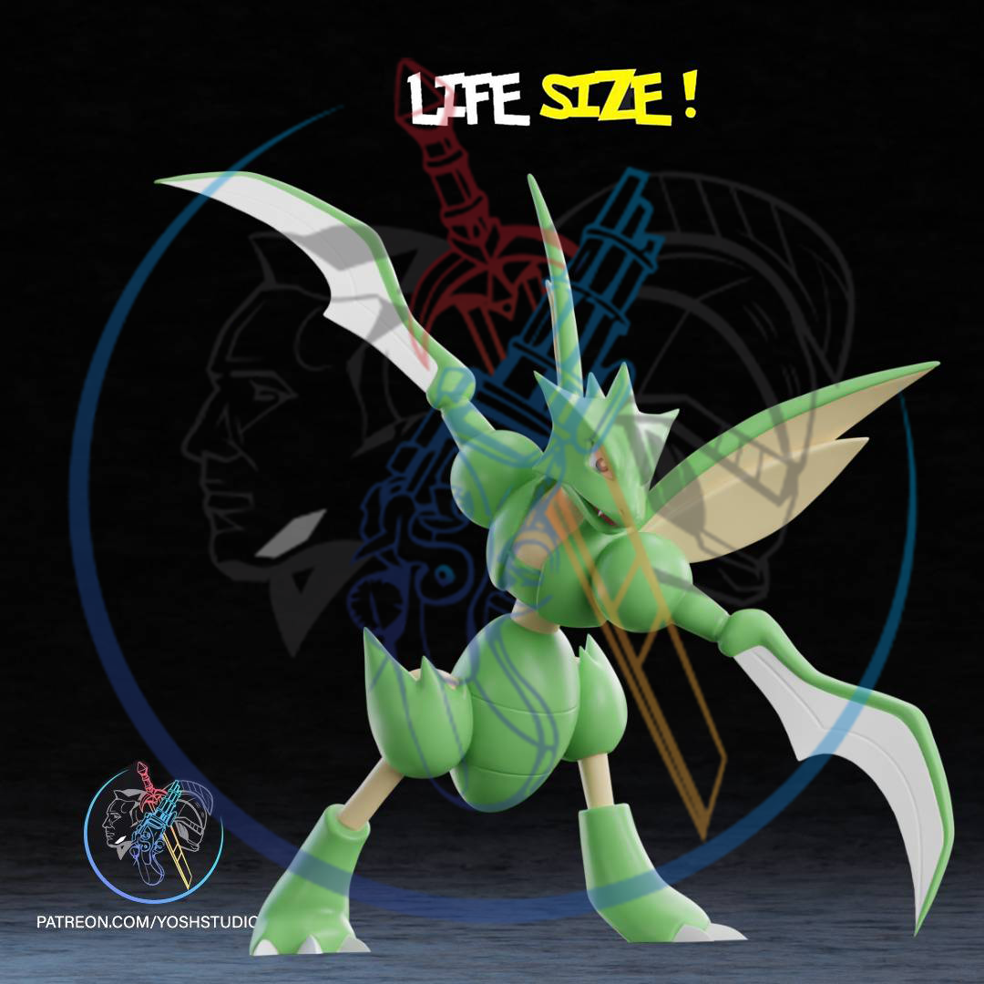 Life Size #0123 3D Printer STL File - Image 3