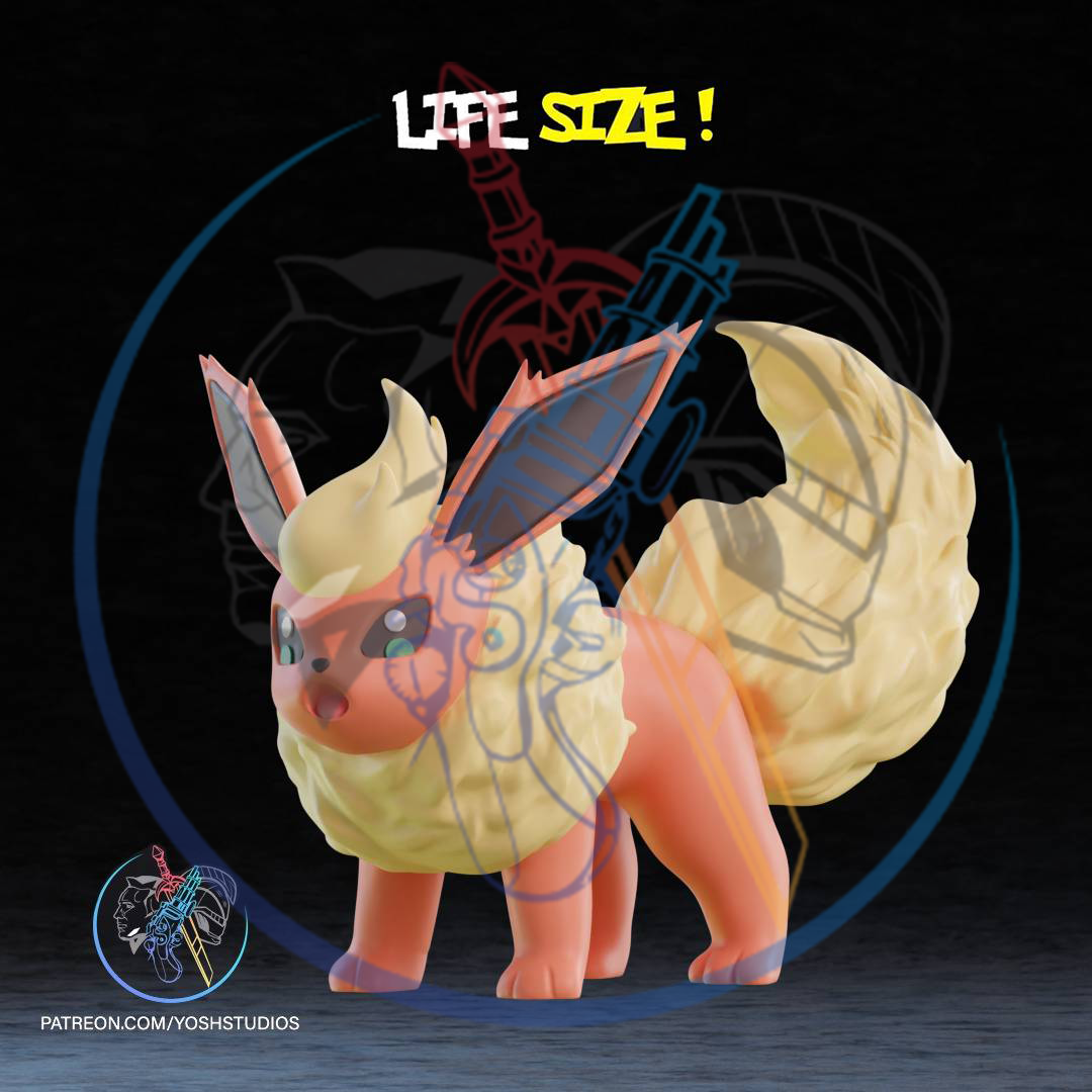 Life Size #0136 3D Printer STL File - Image 3