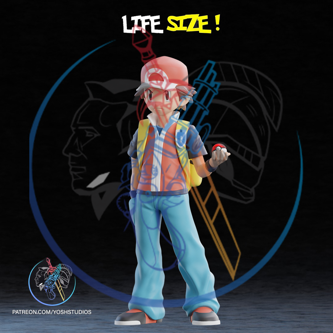 Life Size Trainer 3D Printer STL File - Image 4