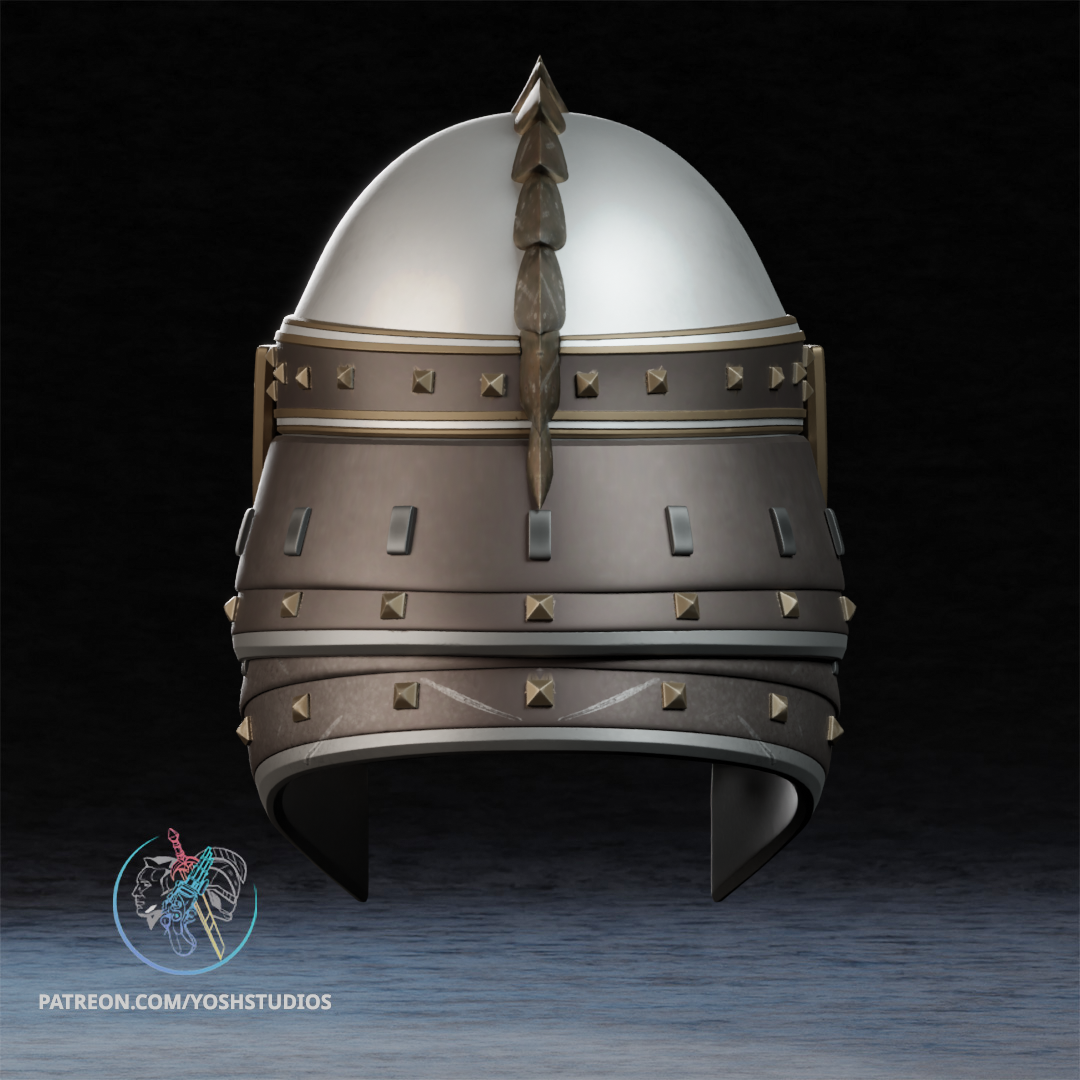 Blades Helmet 3D Printer STL File - Image 4