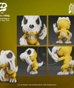 Alternative view of Agu Boney Beast 3D Printer STL File