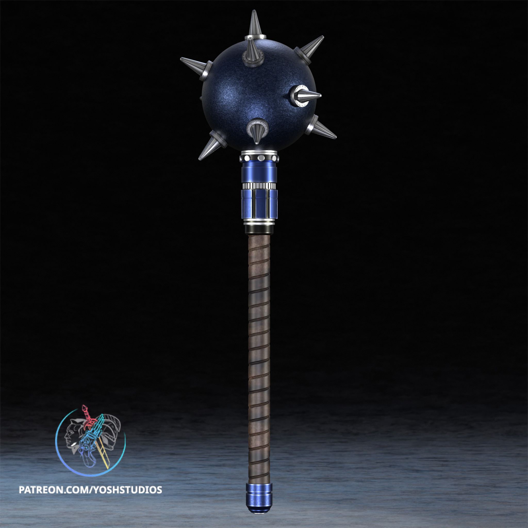 Hawk Mace 3D Printer STL File