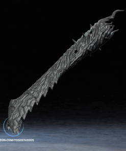 Agent Venom Symbiote Blade 3D Printer STL File