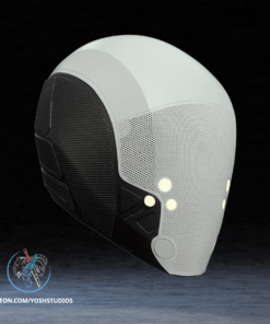 Alternative view of Ghost Thunderbolts Helmet 3D Printer STL File