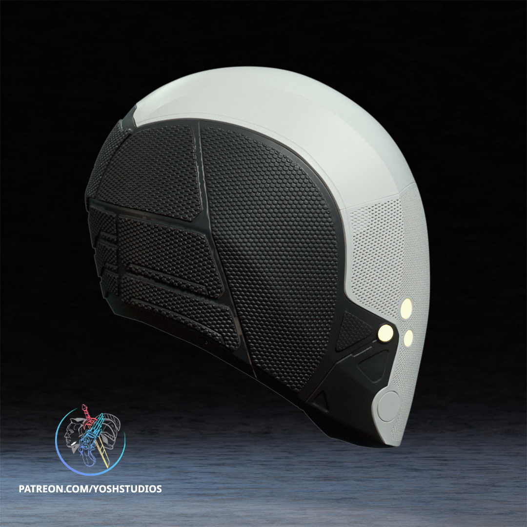 Ghost Thunderbolts Helmet 3D Printer STL File - Image 3