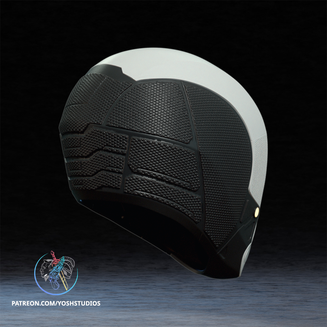 Ghost Thunderbolts Helmet 3D Printer STL File - Image 4