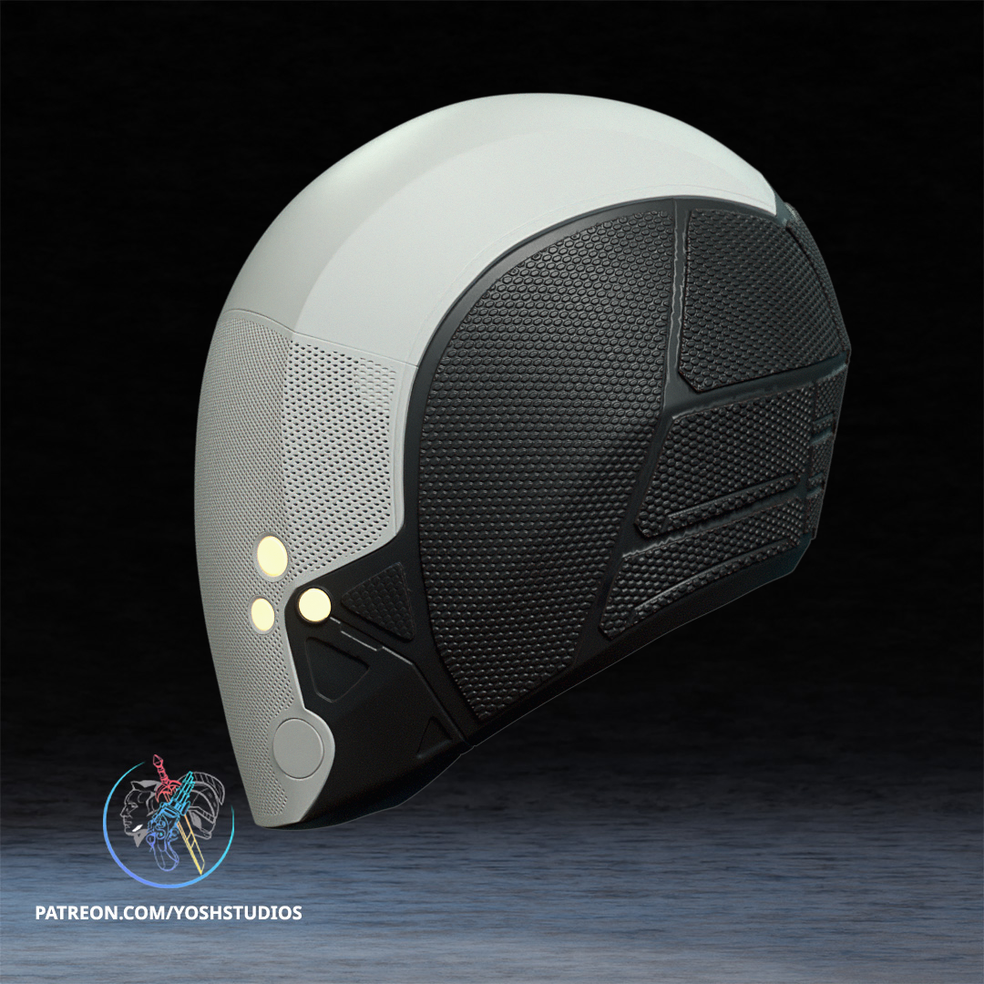 Ghost Thunderbolts Helmet 3D Printer STL File - Image 7