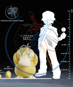 Alternative view of Life Size #0054 3D Printer STL File
