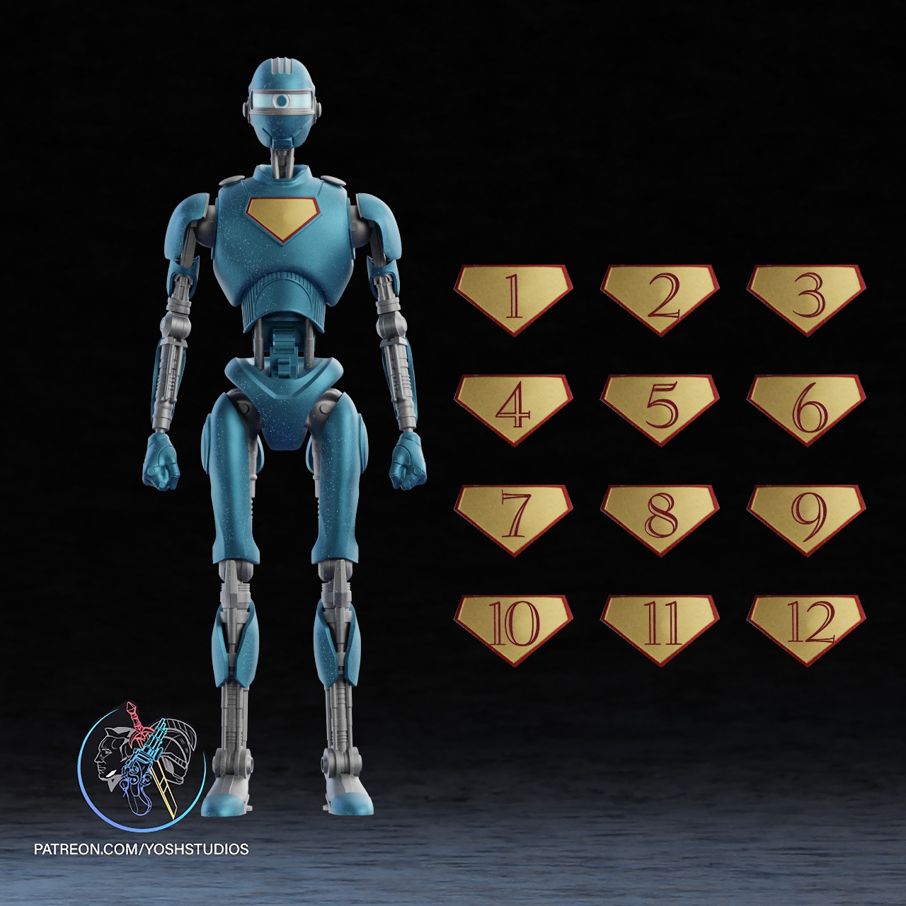 Life Size Gary 3D Printer STL File - Image 7