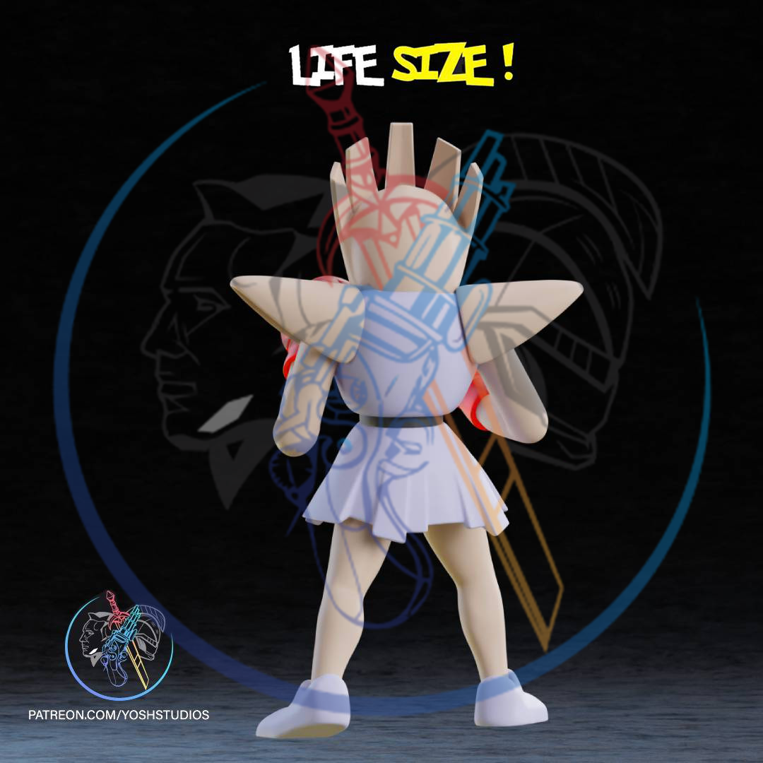 Life Size #0107 3D Printer STL File - Image 5