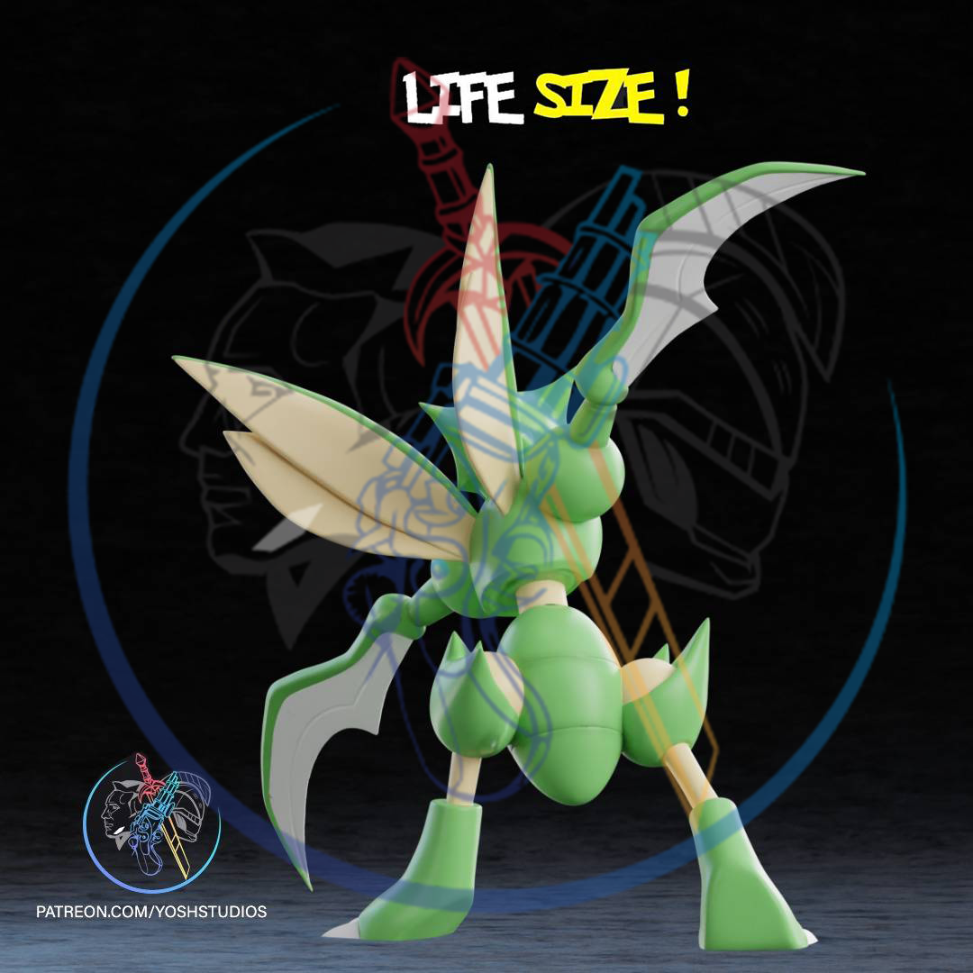 Life Size #0123 3D Printer STL File - Image 5