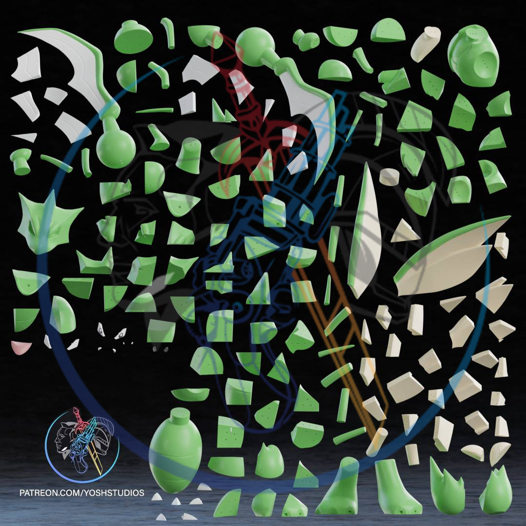 Life Size #0123 3D Printer STL File - Image 6