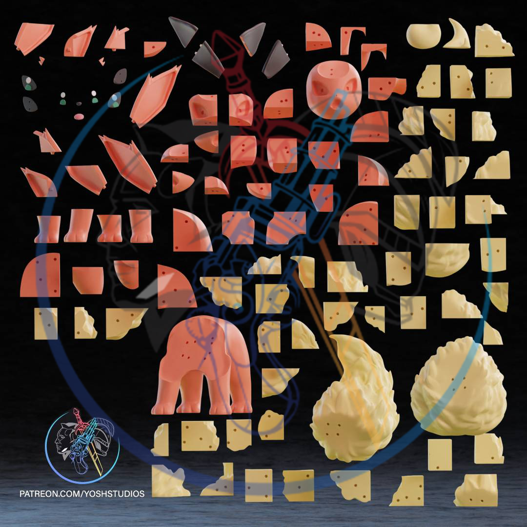 Life Size #0136 3D Printer STL File - Image 6