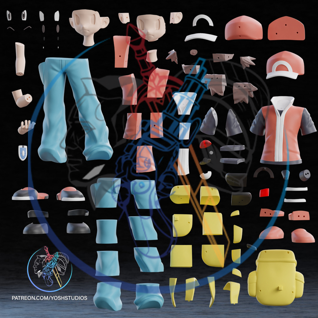 Life Size Trainer 3D Printer STL File - Image 7