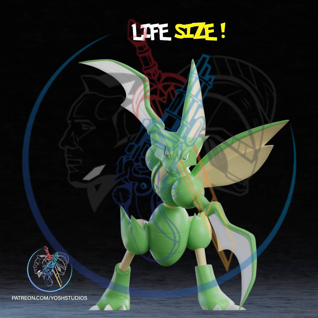 Life Size #0123 3D Printer STL File