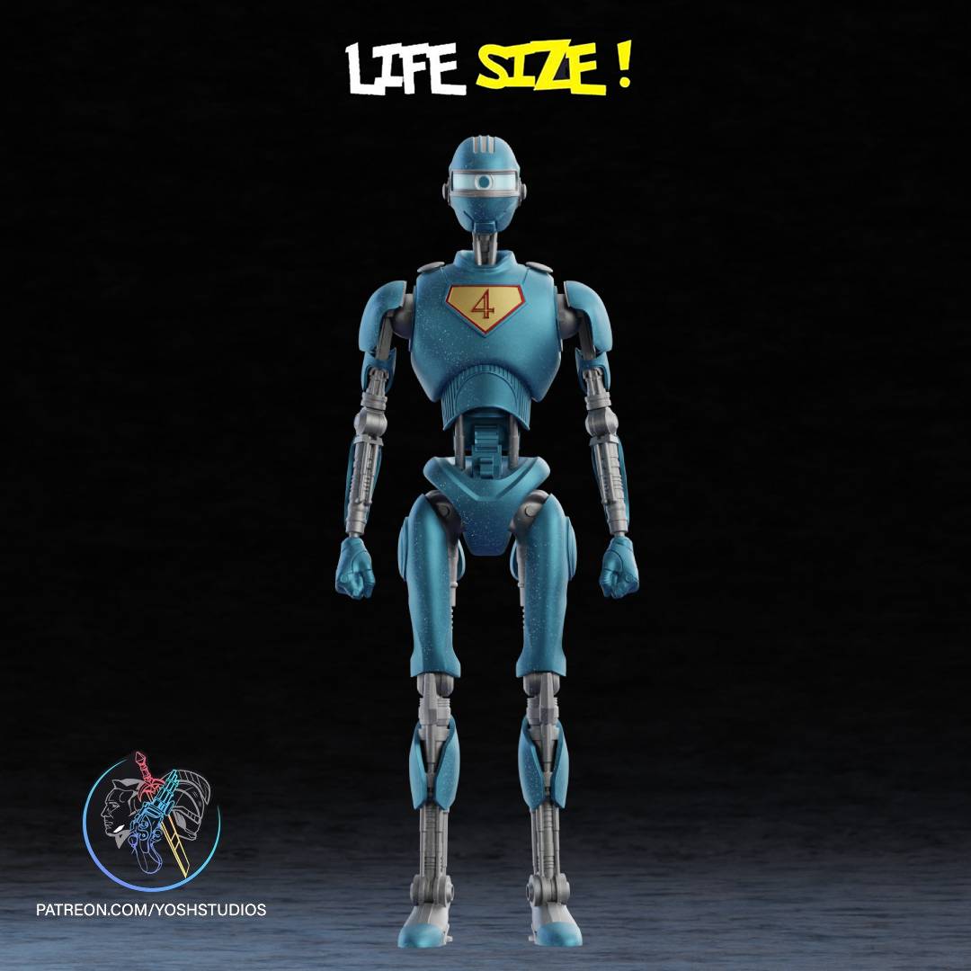 Life Size Gary 3D Printer STL File