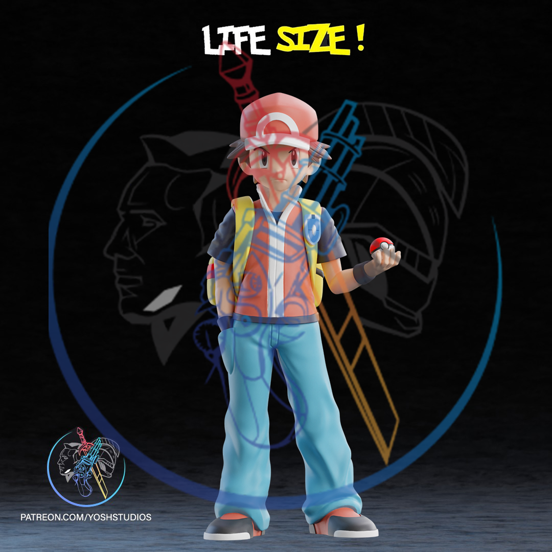 Life Size Trainer 3D Printer STL File - Image 3