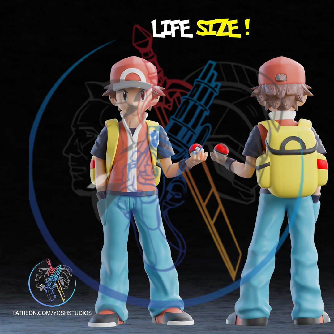 Life Size Trainer 3D Printer STL File