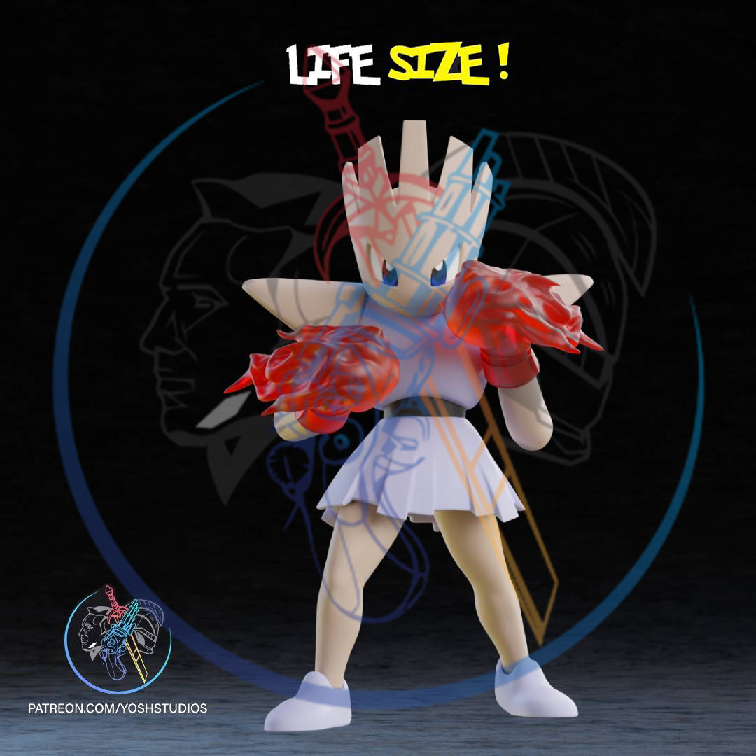 Life Size #0107 3D Printer STL File - Image 6