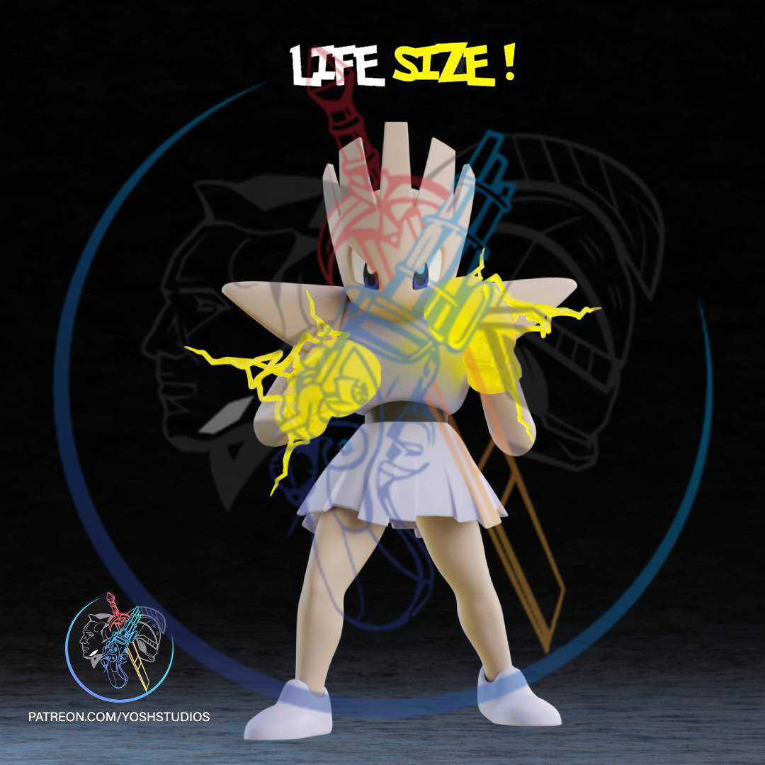 Life Size #0107 3D Printer STL File - Image 7