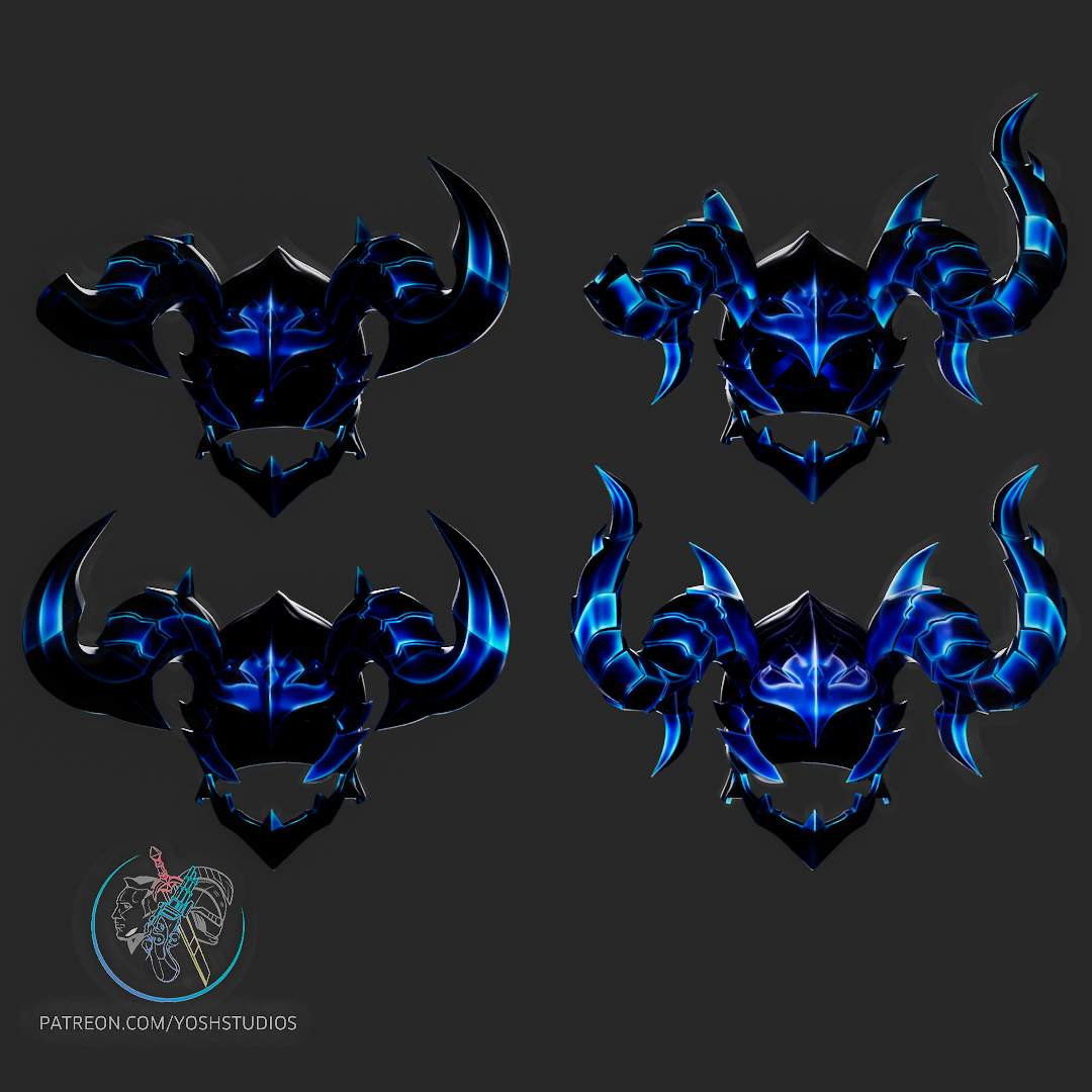 Iron Game Helmet 3D Printer STL File - Image 2